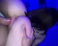 POV Hardcore Homemade: Big Ass Latina Creampie Loud Moans