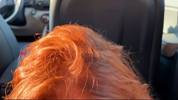 Sex in car with a stranger right on highway