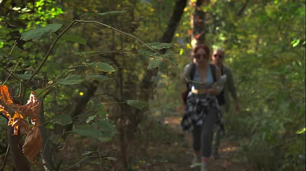 Stepmom shares a bed with her stepson in the woods — from hot masturbation to cream pie!