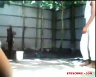 Young Shameless Bengali Couple Doing Open Air Fucking
