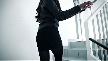Asian model gets fucked deep in the ass and throat