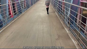 Brought a stranger to orgasm on the street.