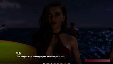 Dominos Beach 6 – John’s First Night Surfing & Zoe Cave Hookup