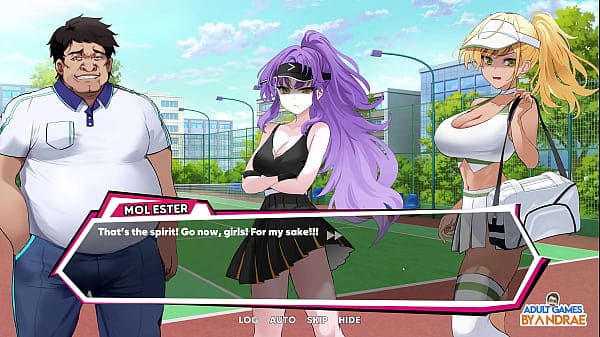 EP4: Fucking Rachel in the Shower Room – Academy Love Saga: Tennis Angels EX