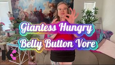 Giantess Hungry Belly Button Vore