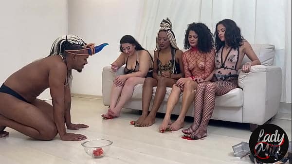 O puto achou que iriamos pegar leve, mas havia uma surpresa chocante para ele – Casal Black RJ, Agatha Ludovino, Elahotwife,