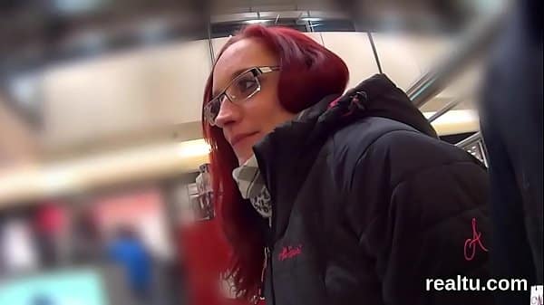 Ravishing czech girl gets seduced in the mall and fucked in pov